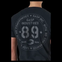 GASP 89 Classic Tap Tee Black Svart Online