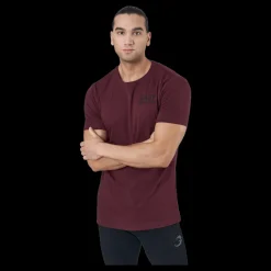 Outlet GASP 89 Classic Tap Tee Maroon Lila