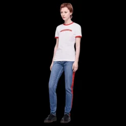 Calvin Klein 020 High Rise Jeans Blue Blå Sale