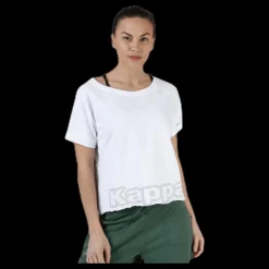 Outlet Kappa 3/4 Jumper, Logo Bamby White Vit
