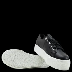 Superga 2790 Naplng Cotw White/Black Vit och Svart Sale