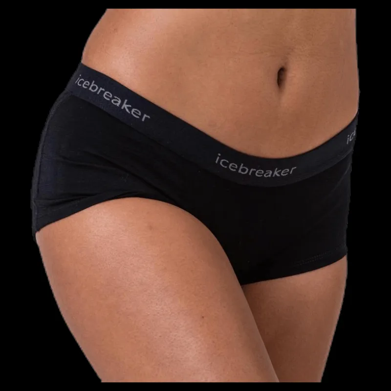 Online Icebreaker 200 Oasis Boy shorts Black Svart