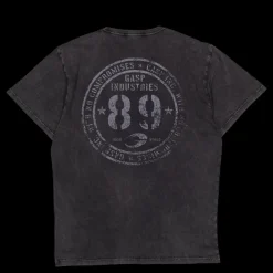 GASP 89 Original Tee Washed Black Svart