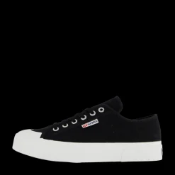 Superga 2630 Stripe Black -white Svart Clearance