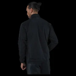 Clearance adidas Tennis 3 Stripes Knit Jacket Black Svart