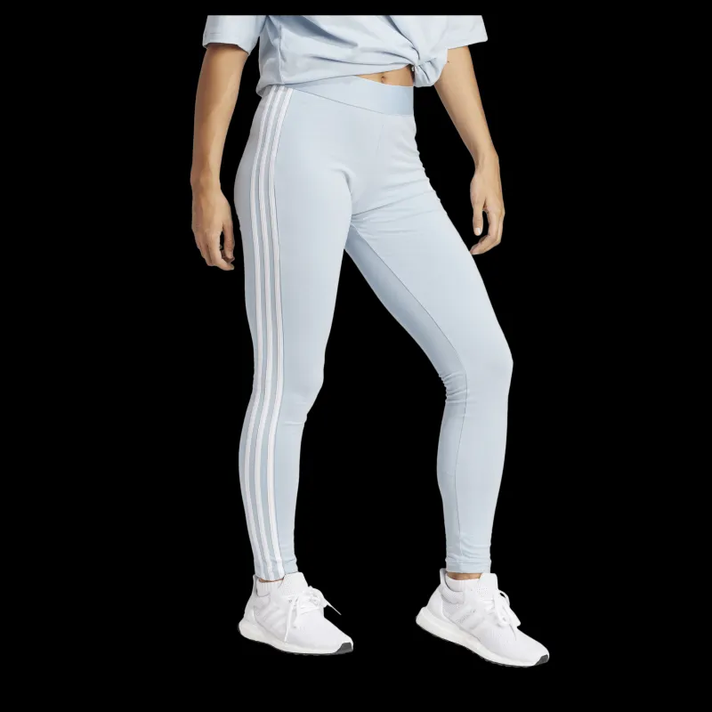 Sale adidas 3 Stripes Leggings Blue Vit