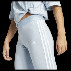 Sale adidas 3 Stripes Leggings Blue Vit