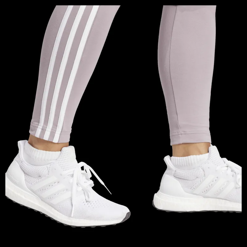 New adidas 3 Stripes Leggings Preloved Fig / White Vit