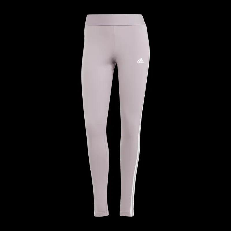 New adidas 3 Stripes Leggings Preloved Fig / White Vit