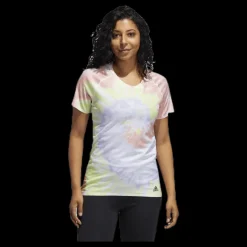 New adidas 25/7 Tee Women Red Röd