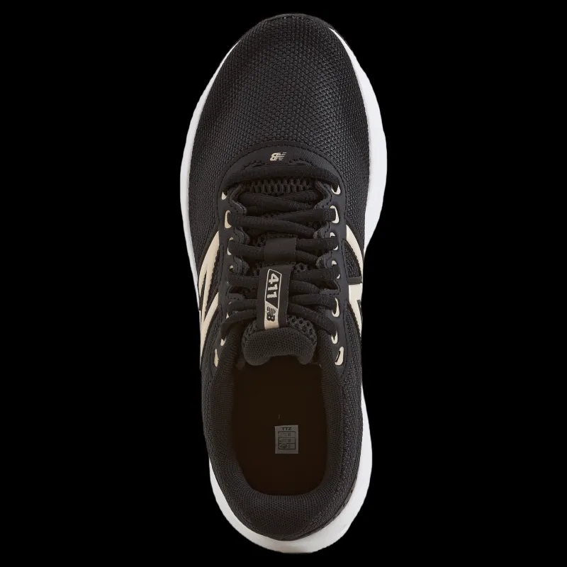 New Balance 411 V2 Natural Indigo (415) Svart Clearance