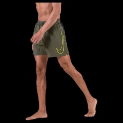 Online Nike Swim 5" Volley Short Big Swoosh Green Grön