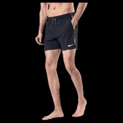 Nike Swim 5" Volley Short Logo Black Svart New