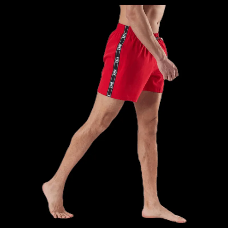 Nike Swim 5" Volley Short Logo Red Röd Best