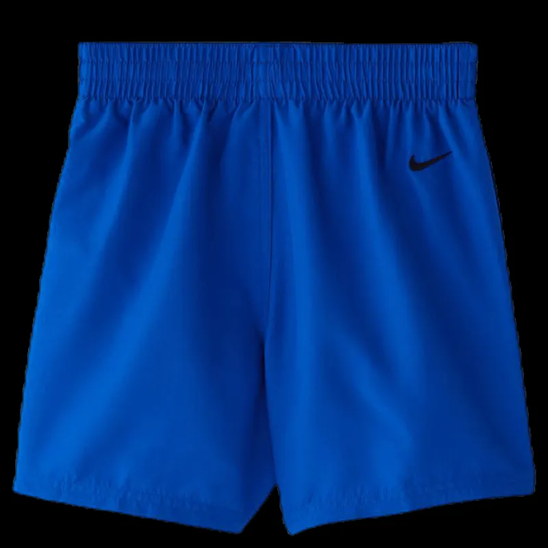 Outlet Nike Swim 4" Volley Short Logo Solid Youth Blue Blå