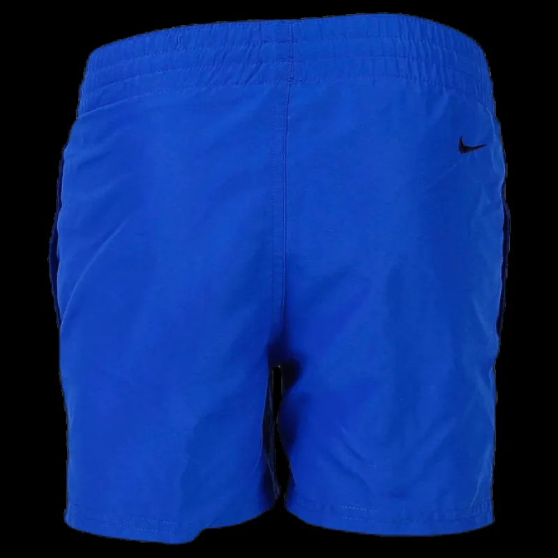 Outlet Nike Swim 4" Volley Short Logo Solid Youth Blue Blå