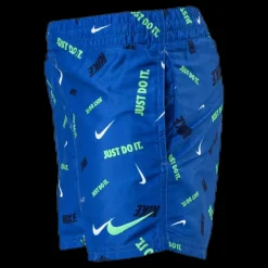 Nike Swim 4" Volly Short Logofetti Junior Blue Blå