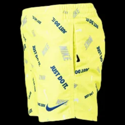 Nike Swim 4" Volly Short Logofetti Junior Yellow Gul Sale