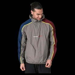 Tommy Hilfiger Sport 1/2 Zip Windbreaker Grey Grå Online