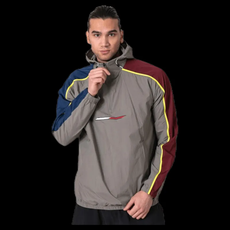 Tommy Hilfiger Sport 1/2 Zip Windbreaker Grey Grå Online