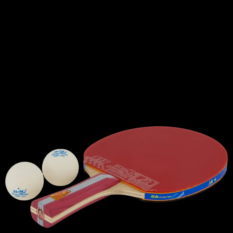 Best Double Fish 1a+ Table Tennis Racket Röd