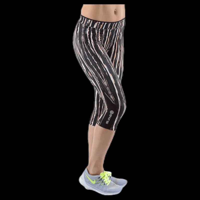 Sale Skins A200 Womens 3/4 Tights Patterned Mönstrad