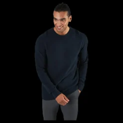 Jack & Jones Aaron Knit Crew Neck Blue Blå Clearance