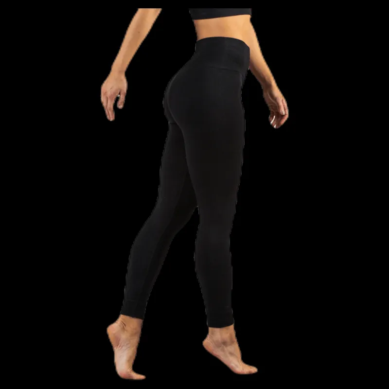 New BLACC Abstrict ll Seamless Legging Black Svart