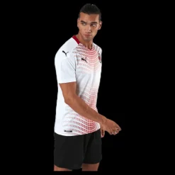 Puma AC Milan Away Shirt Replica White/Red Vit New
