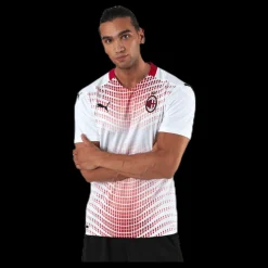 Puma AC Milan Away Shirt Replica White/Red Vit New