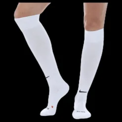 Outlet Nike Academy Over-The-Calf Football Socks Over-The-Calf Soccer Socks WHITE/BLACK Vit
