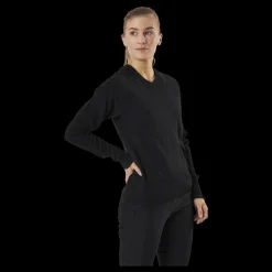 New Nike Ace L/S Sweater Black/Grey Svart