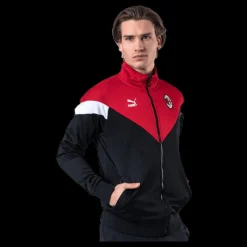 Puma ACM Iconic MCS Track Jacket Black Svart Discount