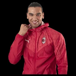 Puma ACM Warmup Jacket Black/Red Röd