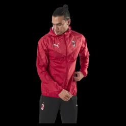 Puma ACM Warmup Jacket Black/Red Röd
