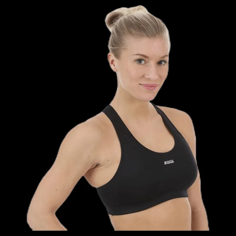 Hot Shock Absorber Active Crop Top Black Svart
