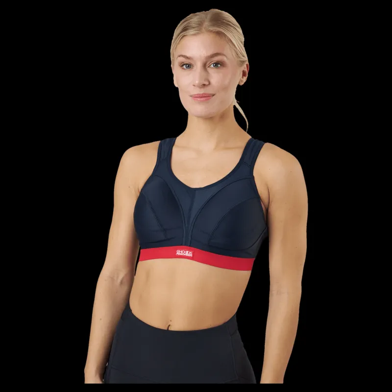 Shock Absorber Active D+ Classic Support Bra Blue Svart Hot