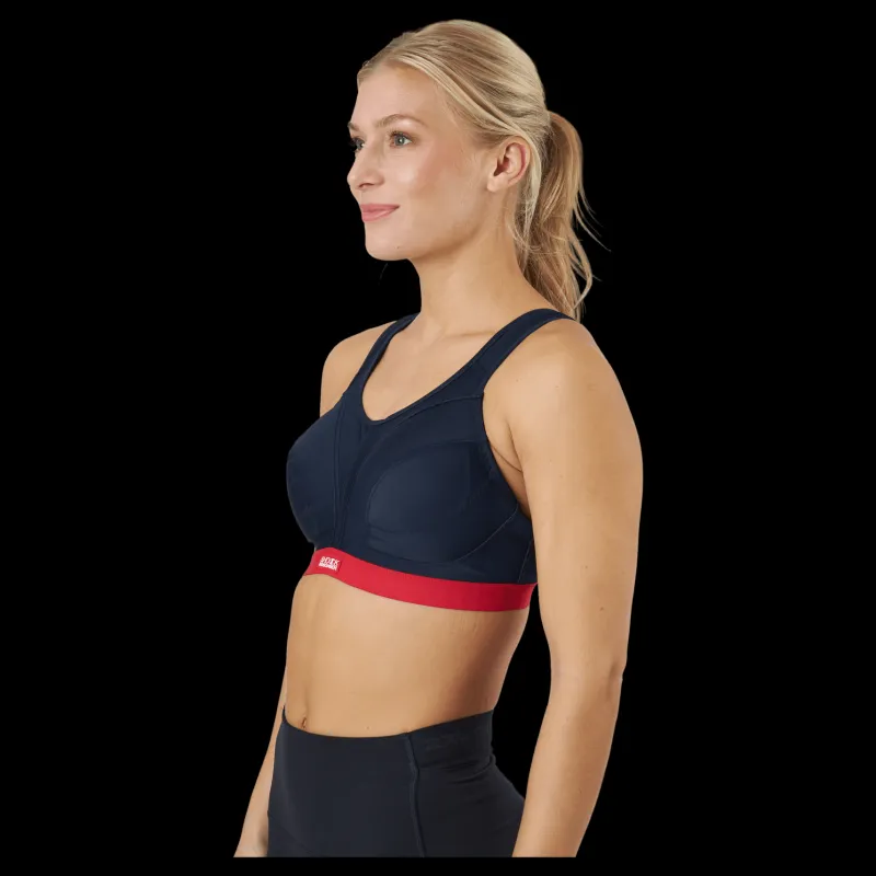Shock Absorber Active D+ Classic Support Bra Blue Svart Hot