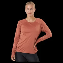 Röhnisch Active Logo Long Sleeve Copper Brown Orange Outlet