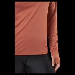 Röhnisch Active Logo Long Sleeve Copper Brown Orange Outlet