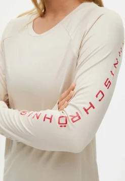 Hot Röhnisch Active Logo Long Sleeve Oatmeal Beige