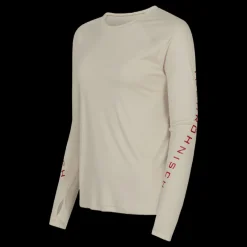 Hot Röhnisch Active Logo Long Sleeve Oatmeal Beige