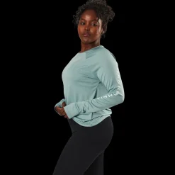 Röhnisch Active Logo Long Sleeve Silver Blue Blå
