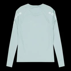 Röhnisch Active Logo Long Sleeve Silver Blue Blå
