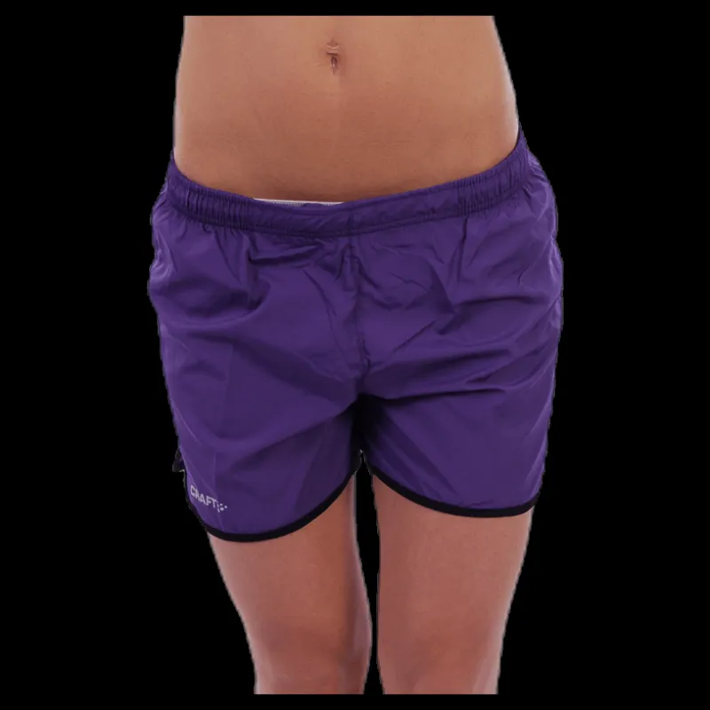 Hot Craft Active Run Shorts W Purple Lila