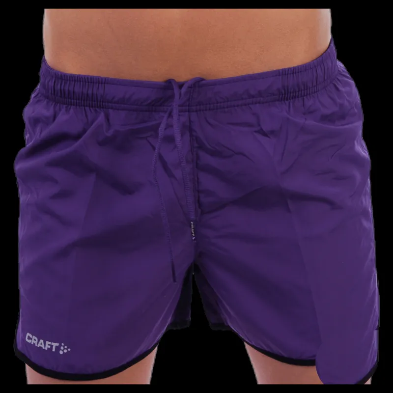 Hot Craft Active Run Shorts W Purple Lila