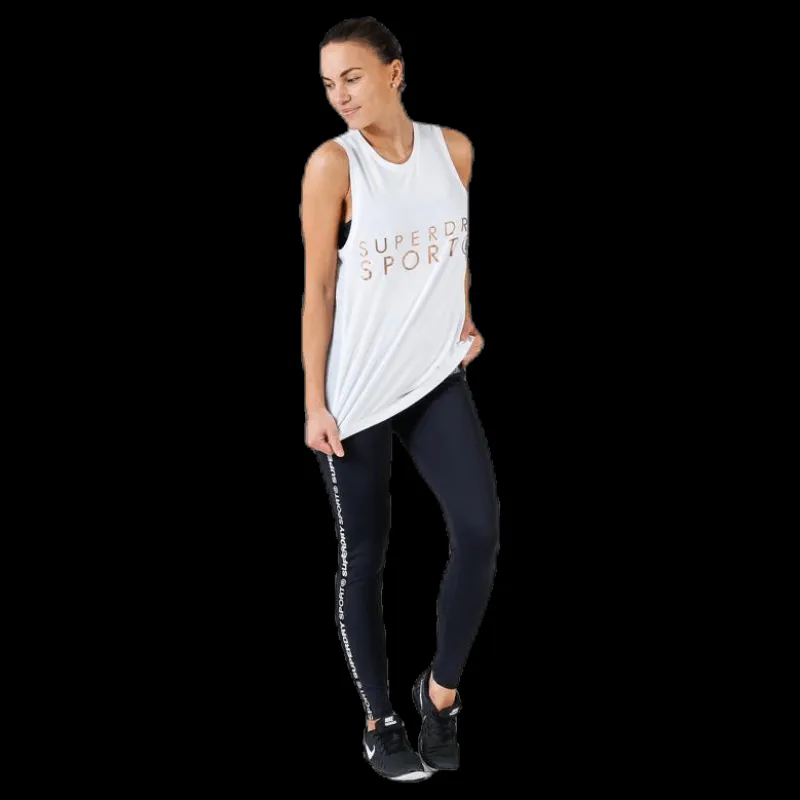 Superdry Active Studio Luxe White Vit Hot