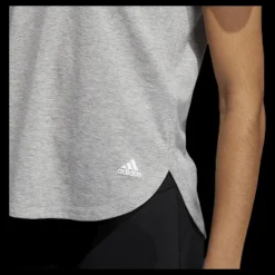 adidas Adapt Length Tee Grey Grå Sale