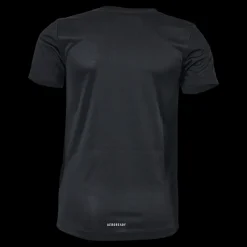 Outlet adidas Boys D2M Big Logo T-Shirt Black / White Svart