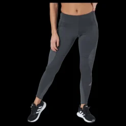 adidas Fast Running Primeblue Leggings Women Grey Six / Grey Four Svart